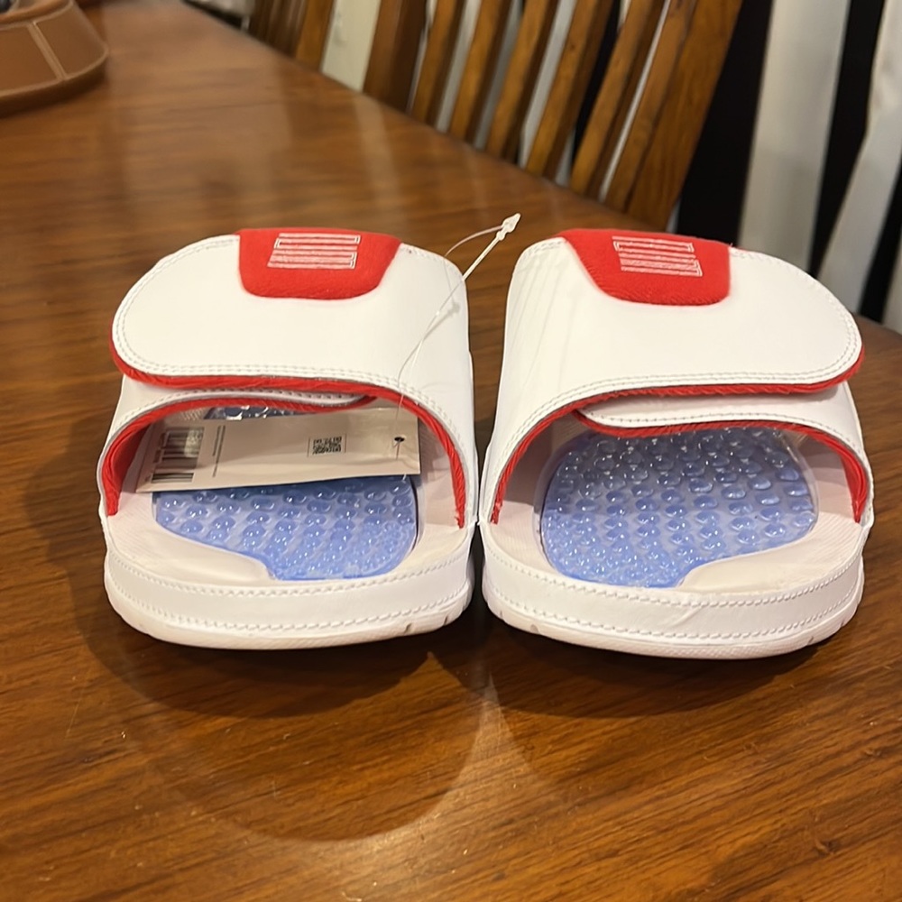 Nike Air Jordan Hydro XI Retro Slides Sandals Shoes new AA1336 166 Mens Size 12 - Picture 5 of 14